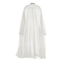 ARTS&SCIENCE 083-00514-022 ストライプ コットンシャツドレス ワンピース ホワイト レディース アーツ&サイエンス【中古】5-0324M∞