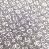 Toujours リネン 生地 柄 ファブリック 生地 ネイビー ホワイト レディース トゥジュー【中古】5-0310G◎