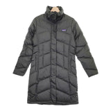 patagonia W's Down With It Parka 28441 サイズS ダウンコート チャコールグレー レディース パタゴニア【中古】4-1110A♪