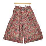 YAECA 未使用品 TUCK CULOTTE Doe A Deer Red 98620 サイズM パンツ 定価37000円 キュロット レッド レディース ヤエカ【中古】4-1219M♪