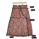 YAECA 未使用品 TUCK CULOTTE Doe A Deer Red 98620 サイズM パンツ 定価37000円 キュロット レッド レディース ヤエカ【中古】4-1219M♪