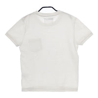 MHL. ポケット付 BASIC TOUGH JERSEY 595-8168580 半袖Ｔシャツ カットソー オフホワイト レディース エムエイチエル【中古】5-0515S∞