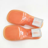 CHARLES＆KEITH クリアサンダル サイズ37 サンダル オレンジ レディース チャールズ＆キース【中古】5-0615S◎