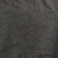 ANTIPAST フローラル刺繍 ブラウス シャツ ネイビー レディース アンティパスト【中古】5-0317M∞