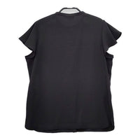 theory BD RUFFLE SLEEVE TP ラッフルスリーブ ブラウス シャツ ブラック レディース セオリー【中古】5-0605S∞