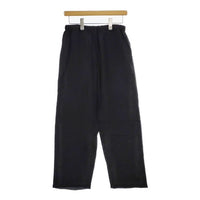 vie evam eva V221T920 キュプラ inner pants ワイド ぺチパンツ イージー パンツ ブラック レディース ヴィー エヴァムエヴァ【中古】5-0317M∞
