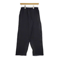 vie evam eva V221T920 キュプラ inner pants ワイド ぺチパンツ イージー パンツ ブラック レディース ヴィー エヴァムエヴァ【中古】5-0317M∞