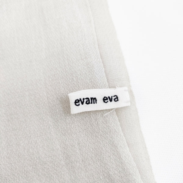 evam eva 今季！新品未使用！モヘアシルクループストール