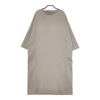 vie evam eva V233C902 スウェットワンピース 定価28600円 ワンピース ベージュ レディース ヴィー エヴァムエヴァ【中古】5-0317M∞