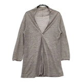 Pal'las Palace リネン 羽織 カーディガン グレー レディース パラスパレス【中古】5-0317M∞