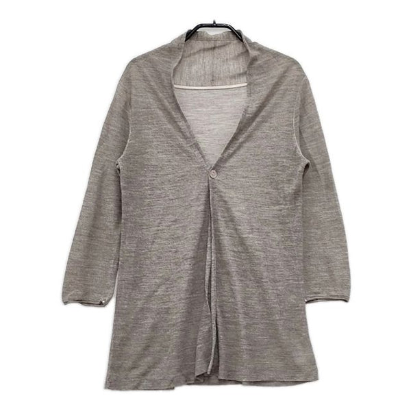 Pal'las Palace リネン 羽織 カーディガン グレー レディース パラスパレス【中古】5-0317M∞