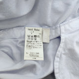 nest Robe コットンツイル近江晒しハーフパンツ 製品染め  01211-1045  ショートパンツ ハーフパンツ ショーツ 21SS ライトブルー レディース ネストローブ【中古】5-0404S△