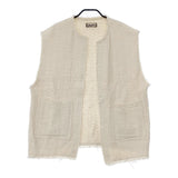 JOURNAL STANDARD relume Art Salon ツイードベスト 定価11000円 22011462501010 ベスト 23SS アイボリー レディース ジャーナルスタンダードレリューム【中古】5-0404M△