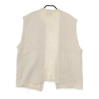 JOURNAL STANDARD relume Art Salon ツイードベスト 定価11000円 22011462501010 ベスト 23SS アイボリー レディース ジャーナルスタンダードレリューム【中古】5-0404M△