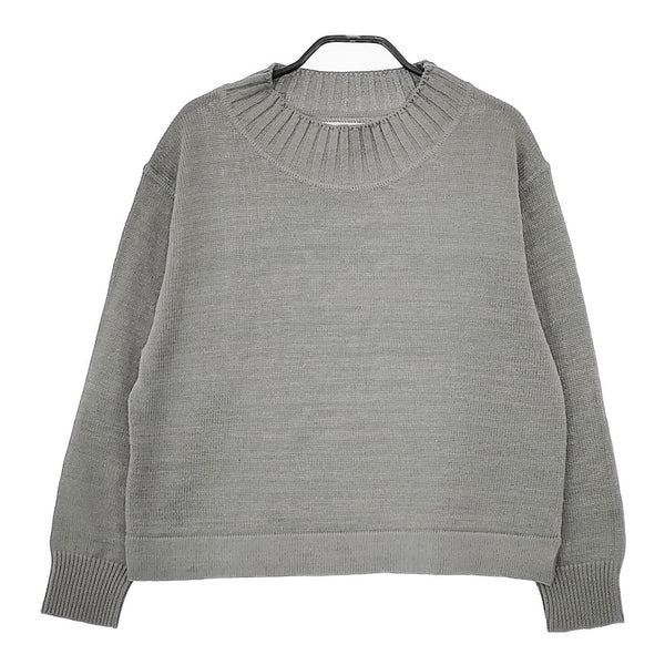 MHL. TWISTED COTTON LINEN 595-3263502 セーター ニット 23SS カーキ レディース エムエイチエル【中古】5-0404M△