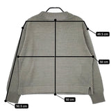 MHL. TWISTED COTTON LINEN 595-3263502 セーター ニット 23SS カーキ レディース エムエイチエル【中古】5-0404M△