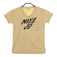 KAPITAL NAVAJO ナバホ ポケT 半袖Ｔシャツ カットソー イエロー レディース キャピタル【中古】5-0515S∞