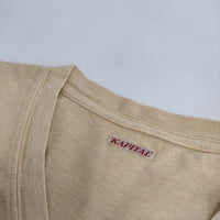 KAPITAL NAVAJO ナバホ ポケT 半袖Ｔシャツ カットソー イエロー レディース キャピタル【中古】5-0515S∞
