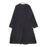 jardin botanique リネン 長袖 ひざ丈 ワンピース ブラック レディース ジャルダンボタニーク【中古】5-0404M△