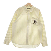 Rest & Recreation レストアンドレクリエーション OVERSIZED STRIPE SHIRT オーバーサイズストライプシャツ 24AW イエロー【中古】4-1031M♪