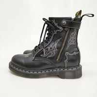 Dr.Martens 1460 Ga Wanama Leather Boots 8ホール 31624001 サイズUK5 24cm ブーツ ブラック レディース ドクターマーチン【中古】4-1125T◎