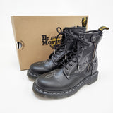 Dr.Martens 1460 Ga Wanama Leather Boots 8ホール 31624001 サイズUK5 24cm ブーツ ブラック レディース ドクターマーチン【中古】4-1125T◎