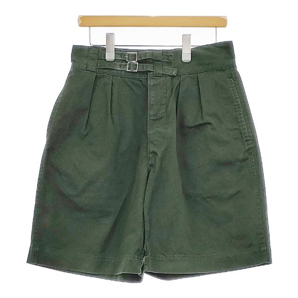 LENO グルカ ショートパンツ ハーフパンツ ショーツ グリーン レディース リノ【中古】5-0515S∞