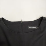 marimekko GEDDA サイズ36 チュニック ワンピース ブラック パープル レディース マリメッコ【中古】5-0323M♪