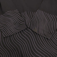 marimekko GEDDA サイズ36 チュニック ワンピース ブラック パープル レディース マリメッコ【中古】5-0323M♪