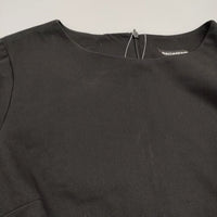 marimekko GEDDA サイズ36 チュニック ワンピース ブラック パープル レディース マリメッコ【中古】5-0323M♪