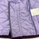 LAVENHAM 中綿 キルティングジャケット ブルゾン ショート コート パープル レディース ラベンハム【中古】4-1225T∞