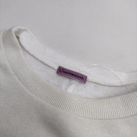 UNDERCOVER Sue UNDERCOVER スラッシュレイヤード半袖スウェット NIGHTMARE 半袖Ｔシャツ カットソー オフホワイト レディース アンダーカバー【中古】5-0515S∞