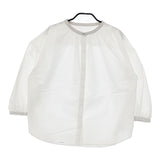 KURASHI&Trips コットンポリエステル ブラウス シャツ ホワイト レディース クラシアンドトリップス/北欧、暮らしの道具店【中古】5-0515M∞