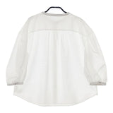 KURASHI&Trips コットンポリエステル ブラウス シャツ ホワイト レディース クラシアンドトリップス/北欧、暮らしの道具店【中古】5-0515M∞