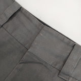 MARGARET HOWELL 578-2143005 COTTON TWILL センタープレススラックス パンツ 22SS グレー レディース マーガレットハウエル【中古】5-0125G∞