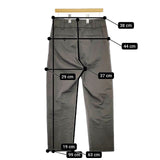 MARGARET HOWELL 578-2143005 COTTON TWILL センタープレススラックス パンツ 22SS グレー レディース マーガレットハウエル【中古】5-0125G∞