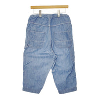 LE GLAZIK サイズ34 イージーサルエル クロップドパンツ ライトブルー レディース ルグラジック【中古】5-0323M♪