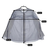 BLUE LABEL CRESTBRIDGE フリル付け襟 36 ギャザー ブラウス シャツ ライトブルー レディース ブルーレーベル クレストブリッジ【中古】5-0323M♪