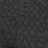 JOURNAL STANDARD relume コットンジャガードギャザーブラウス 9350円 ブラック レディース ジャーナルスタンダードレリューム【中古】5-0323M♪