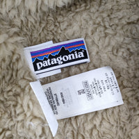 patagonia キッズ・インファーノ・ジャケット XL 14 STY68460 ブルゾン ネイビー ベージュ レディース パタゴニア【中古】4-1120A▲