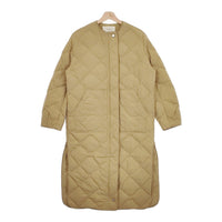 TODAYFUL 11920007 Quilting Down Coat サイズ36 定価35200円 キルティング ダウンコート ベージュ レディース トゥデイフル【中古】4-1105A♪