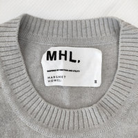 MHL. 595-5261500 ノースリーブニット サイズ2 ベスト グレー レディース エムエイチエル【中古】4-1123T△