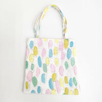 mina perhonen jellybeans ミニバッグ ss9219 麻 リネン トートバッグ マルチカラー レディース ミナペルホネン【中古】5-0308G∞