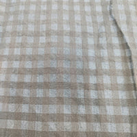 R&D.M.Co- チェック 大判 ストール ネイビー ブラック レディース オールドマンズテーラー【中古】5-0615M◎