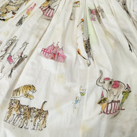 R&D.M.Co- CIRCUS GATHER SKIRT サーカスギャザースカート ロングスカート ホワイト レディース オールドマンズテーラー【中古】4-1031M♪