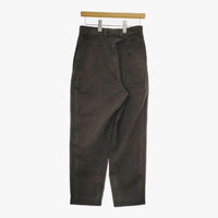 MHL. 595-3243505 BRUSHED COTTON DRILL パンツ 23SS チャコールグレー レディース エムエイチエル【中古】5-0118G∞