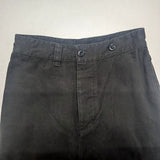 MHL. 595-3243505 BRUSHED COTTON DRILL パンツ 23SS チャコールグレー レディース エムエイチエル【中古】5-0118G∞