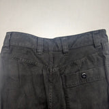 MHL. 595-3243505 BRUSHED COTTON DRILL パンツ 23SS チャコールグレー レディース エムエイチエル【中古】5-0118G∞