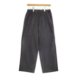 YLEVE ポリエステルシルクツイルトラウザーズ サイズ1 168-3140055 イージー パンツ ブラック レディース イレーヴ【中古】5-0323M♪