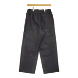 YLEVE ポリエステルシルクツイルトラウザーズ サイズ1 168-3140055 イージー パンツ ブラック レディース イレーヴ【中古】5-0323M♪